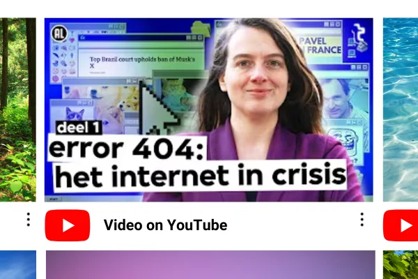 Cover image: VPRO Tegenlicht